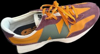 Zapatillas New Balance 44 Naranja/Morado