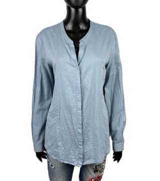 Hugo Boss BOSS Orange Camicia Donna IT 44 Azzurra