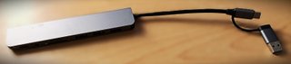 Hub USB-C 7 en 2 Doble Conector