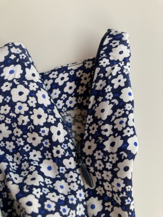 Falda pantalón Mango floral mini