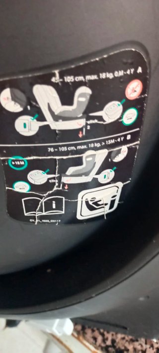 Silla de coche bebé 0-15 meses