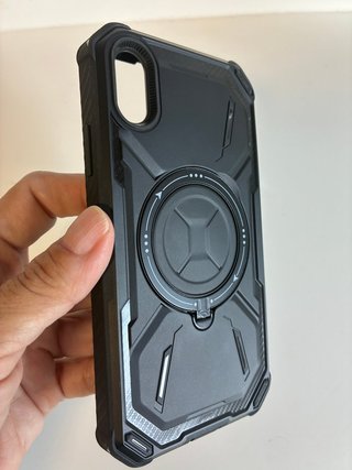 Custodia Lanhiem iPhone XR Militar Kickstand