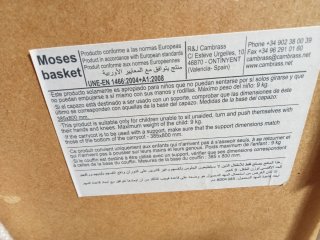 Moisés Bebé Mimbre