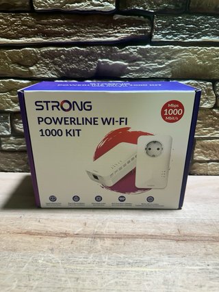 Kit Powerline PLC Wi-Fi STRONG 1000 UE V2