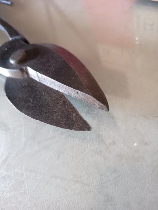 Tijeras antiguas para cortar chapa