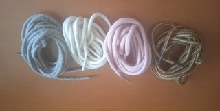 Lote 4 pares cordones