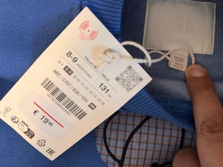 Sudadera niña oso cuadros 8-9 años