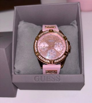 Reloj Guess Mujer Dorado y Rosa Nuevo
