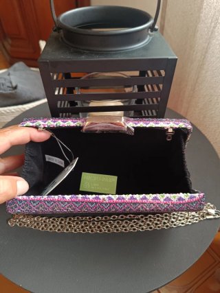 Bolso clutch estampado