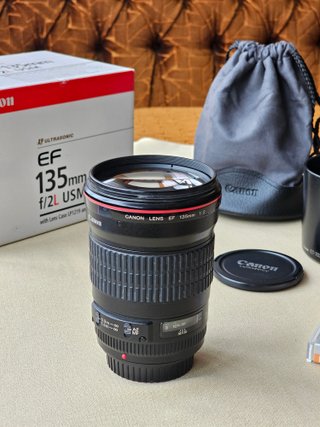 Canon EF 135mm f/2L USM Objetivo