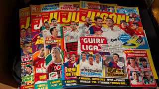 Álbumes Panini Liga y Revistas Jugón Antiguas