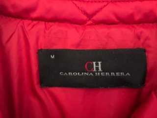 Chaqueta acolchada C. H. roja