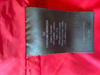 Chaqueta acolchada C. H. roja