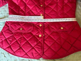 Chaqueta acolchada C. H. roja