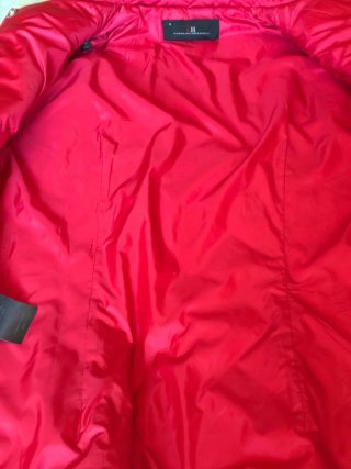 Chaqueta acolchada C. H. roja