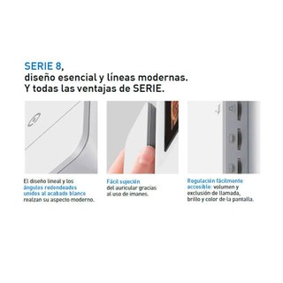 Videoportero Tegui Serie 8 2 hilos