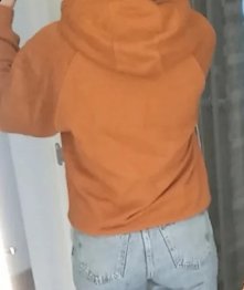 Sudadera Helly Hansen unisex naranja. Oversize.