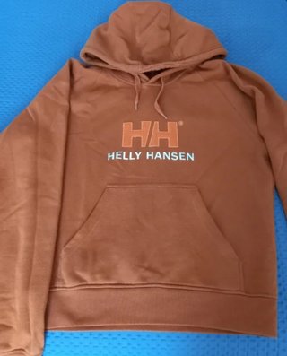 Sudadera Helly Hansen unisex naranja. Oversize.