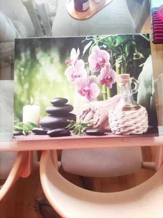Cuadros Decorativos Orquídeas y Velas