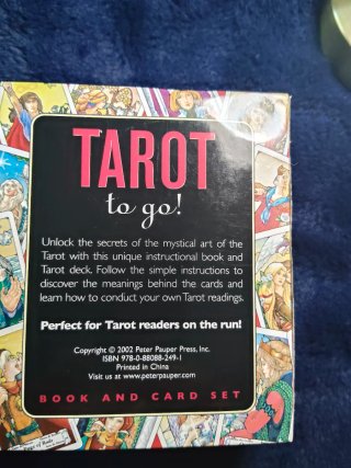 Tarot to Go! Book and Card Set