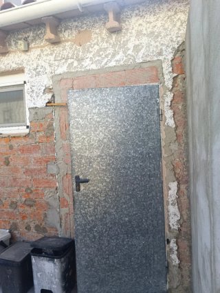 Arreglar fachada urgente