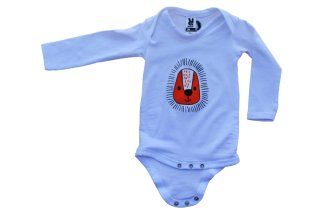 Body Bebé pintat a mà.