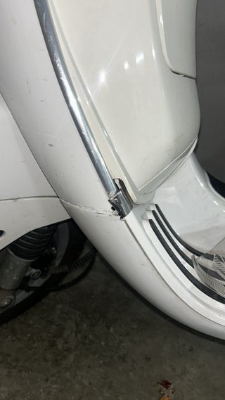 Vespa LX 50 Blanca