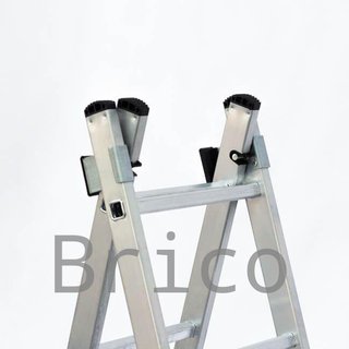 Escalera Aluminio 3x7 - 2+2+2 M - 54-60-54x25mm