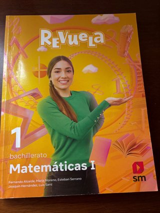 Matemáticas I 1 bachillerato Revuela