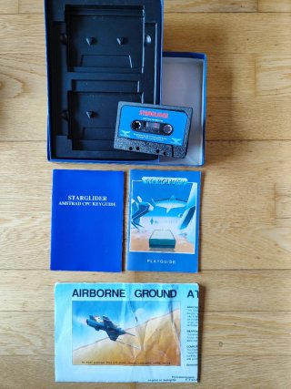 Juego STARGLIDER para AMSTRAD CPC