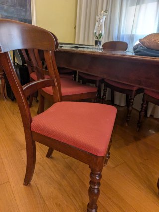 Mesa comedor extensible + 6 sillas