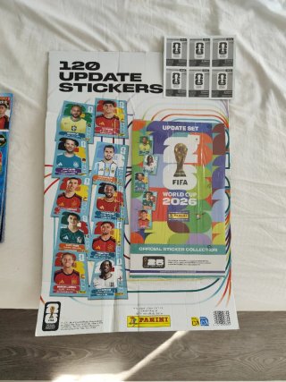 Cromos Actualizaciones Mundial2026 (120)UPDATE SET