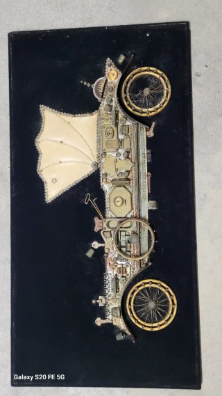 Cuadro decorativo steampunk