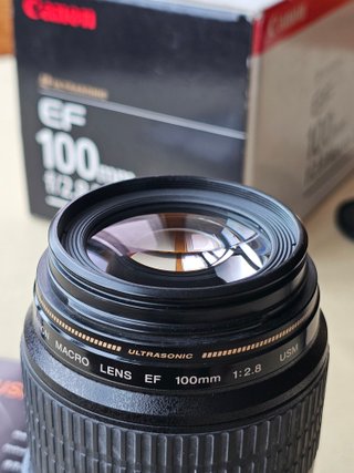 Canon EF 100mm f/2.8 Macro USM Objetivo