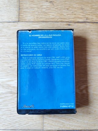 Juego EL HOMBRE DE LA LLAVE INGLESA para AMSTRAD