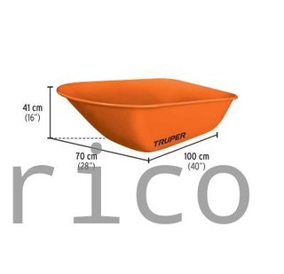 Carretilla 120 Litros  Metálica - 2 Ruedas - Truper