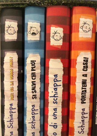 4 Libri diario di una schiappa