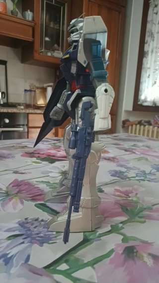 Gundam Exia - Custom Silver Version