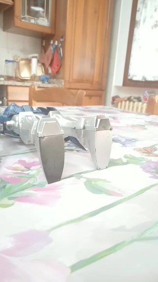 Gundam Exia - Custom Silver Version