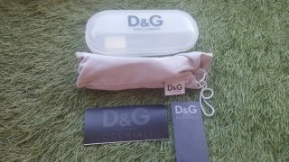 Occhiali da sole D&G marroni e gialli