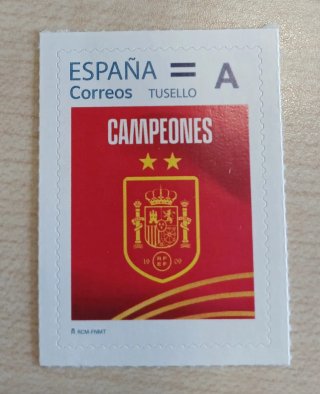 Sello España Campeones del Mundo 2009