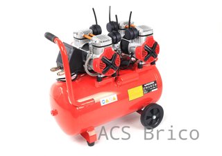 Compresor de Aire Silencioso con LCD 50L - 4 Hp - 09349 - Mader