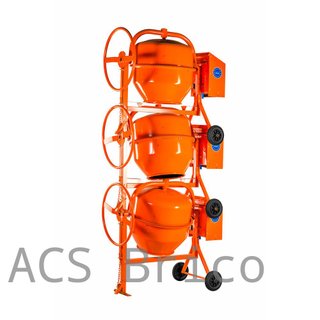 Hormigonera Eléctrica Profesional ECOMIX 700w 125 Litros