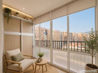 Piso en venta en Parque Victoria Eugenia en Málaga