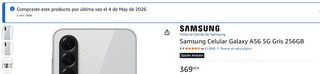 Samsung Galaxy A56 5G Gris 256GB