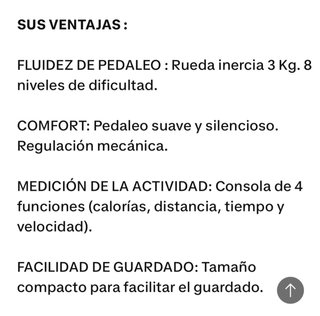 Bicicleta Elíptica Domyos VE120