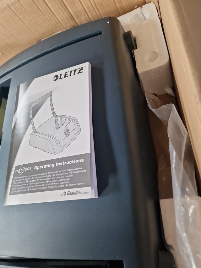 Leitz 7388 Encuadernadora Manual impressBIND 280