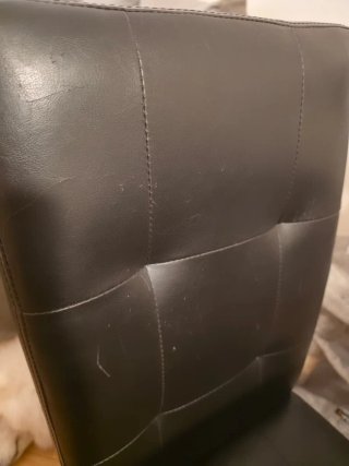 Mesa y 6 Sillas Comedor Negras