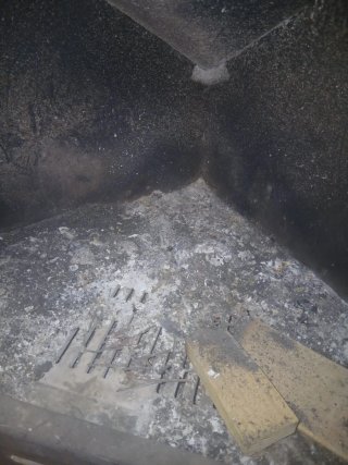 Estufa de leña rinconera
