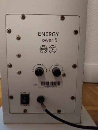 Torre de Sonido Energy Sistem Tower 5 Negra